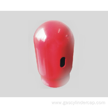 Protective cap for gas cylinders